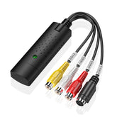 Captura y edición de video con USB 2.0 de DVD Maker (Easy CAP), compatible con formato de compresión MPEG-1/MPEG-2, chip: MA2106, DC60, chip MA2106, chip EM2860